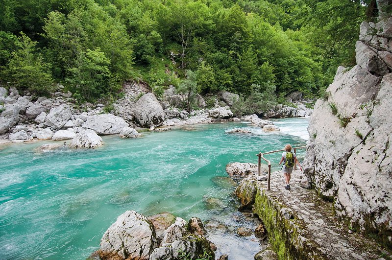 Juliana Trail: Etappe 13, Kobarid - Bovec