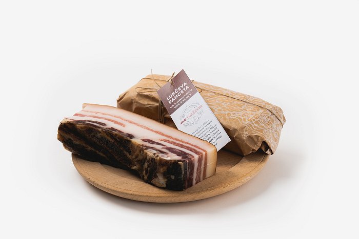 Pr\' Lukčevih Farm • Pr\' Lukčevih bacon • Soča Valley Finest