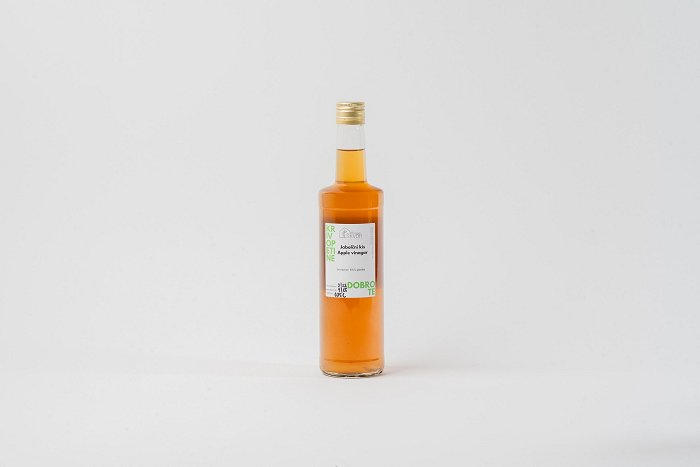 Gehöft Škvor • Apfelessig von Krivopeta • Soča Valley Finest